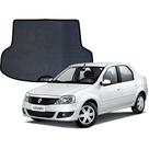 Tapete renault logan 2007 a 2014 emborrachado para porta mala malas especifico do carro automotivo