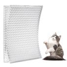Tapete repelente de gatos com zíper, pacote com 16, 33x40cm para ambientes internos e externos