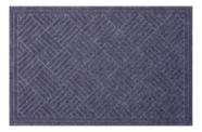 Tapete Retangular Cinza 60x90 Cm Antiderrapante Hayden