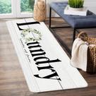 Tapete Runner BAOMANYI Lavanderia 20x47cm, antiderrapante, lavável Tapete Runner BAOMANYI Lavanderia 20x47cm, antiderrapante, lavável