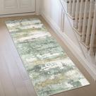 Tapete Runner BEIMO para cozinha de corredor 60x180cm verde claro