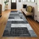 Tapete Runner Coleção Chewoo Rockwood Modern Geometric 2x6 pés