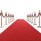 Tapete Runner HOMBYS 450 GSM extra grosso 0,9 x 3 m vermelho