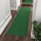 Tapete Runner Ottomanson Solid Design antiderrapante 60x200cm verde