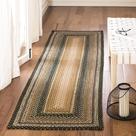 Tapete Runner SAFAVIEH Braided Collection 70cm x 365cm Multicolor