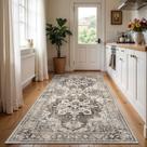 Tapete Runner YOUFORTONG Lavável 120x240cm Poliéster Bege Tapete Runner YOUFORTONG Lavável 120x240cm Poliéster Bege