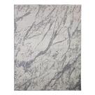 Tapete Sala 200x250 Marmorizado Cinza Gelo Marfim 2,00x2,50