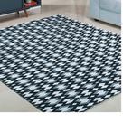 Tapete Sala 3,00m x 2.00m Jacquard Tecido Antiderrapante