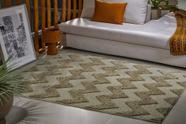 Tapete Sala Antiderrapante Jazz Trigo 1m X 1,5m Des 16
