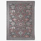 Tapete Sala Classico Oriental 200X250 Cm Tipo Belga Chumbo