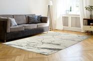 Tapete Sala Edantex Sanford 02 Moderno 1,40 X 2,00 - Branco