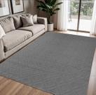 Tapete Sala Pelo Baixo Grande Macio 3x2 Antiderrapante