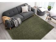 Tapete Sala Plush 200x250 Cm Soft Skin Fofo Macio Verde
