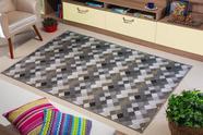 Tapete Sala Quarto 1,40 X 2,00 Game Cinza Pratik Antider.