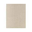 Tapete Sala quarto escritório Realce Trama 3,00 X 4,00 cor Areia J Serrano