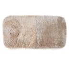 Tapete Sala Quarto Peludo Luxuoso Antiderrapante 95x50cm