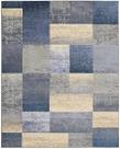 Tapete Sala São Carlos Supreme Quadros 2,50x3,50m Azul
