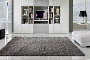 Tapete Sala Shaggy Macio 1,00 X 1,50 m Antiderrapante Flocos