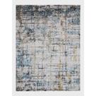 Tapete Sala Soul Blue Estonado Azul 150X200 Viscose Encorpad