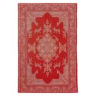 Tapete Sala Tabriz Vermelho 200X250 Cm Clássico Tipo Belga