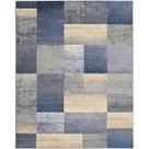Tapete São Carlos Supreme Quadros 2,00X2,50M Azul-Bege-Cinza