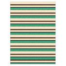 Tapete Saturs Moderno Listrado Verde 100 x 140 cm Tapete para Sala e Quarto Tapete Saturs Moderno Listrado Verde 100 x 140 cm Tapete para Sala e Quarto