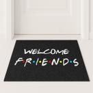 Tapete Series Welcome Friends 60x40 Casa Lar Decorativo Tapete Series Welcome Friends 60x40 Casa Lar Decorativo