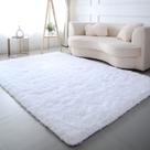 Tapete Shag Area CAIYUECS, pelúcia macia e macia 180x270cm, branco Tapete Shag Area CAIYUECS, pelúcia macia e macia 180x270cm, branco