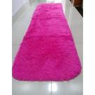 Tapete Shaggy Peludinho Passadeira Felpuda 2,00 X 0,55 M para corredor, beira da cama no quarto sala