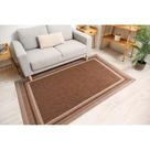 Tapete Sisal Eco Nature Moldura 87 Bege Marrom 1,00x1,50m Tapete Sisal Eco Nature Moldura 87 Bege Marrom 1,00x1,50m