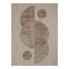 Tapete Sisal Sem Pelo Econature Nascente Bege/marrom 150x200