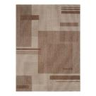 TAPETE SISAL SINTETICO ECO-NATURE PAINEL BEGE/MARROM 200x300