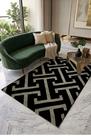 TAPETE SOFT DELICATE 1042 BLACK 1,00x1,50