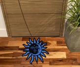 Tapete sol e lua, para decoração e entrada de porta.