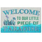 Tapete Supwhd Coastal Beach Door Door Mat 43x30 cm PVC Tapete Supwhd Coastal Beach Door Door Mat 43x30 cm PVC