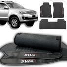 Tapete SW4 2005 a 2015 Borracha Premium Traseiro Inteiriço 3 Pçs Kit completo