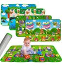 Tapete Tatame Crianças Infantil Dupla Face 0,90 X 1,20