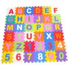 Tapete, Tatame, EVA, Letras e Números 36 Peças, 30x30cm 5mm GV Brink