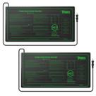 Tapete térmico para mudas iPower GLHTMTSX2-A 10x20,5 cm, pacote com 2