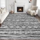 Tapete Tortania 213x274cm Macio Boho Marroquino Lavável