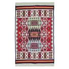 Tapete Turco Kilim Dupla Face - 120x180cm - Tapetes de Luxo para um Lar Elegante e Acolhedor - Toque de Realeza!