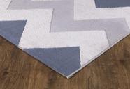 Tapete Turco para Sala de Estar Home Jantar Nilo 05 1,00x1,40 - Azul e Bege - Edantex