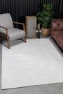 Tapete Turco para Sala de Estar Home Jantar Sofia 04 1,00x1,40 - Bege e Cinza - Edantex