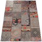 Tapete Turco Reloaded Patchwork Floral Aubusson Francês Karabagh 2,07 x 3,00m