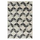 Tapete Turco tipo frise 10mm Altura Zig-Zag Cinza 200x250cm