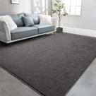 Tapete TWINNIS 152x244 cm de espuma viscoelástica macia cinza escuro Tapete TWINNIS 152x244 cm de espuma viscoelástica macia cinza escuro