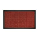 Tapete Uzoo Fenice Liso 69x39cm Vermelho