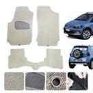 Tapete Vinil Automotivo Para Volkswagen Crossfox 2004 05 06 a 2013 Original Lanzi Cor Bege Robusto