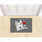 Tapete Vinil I Love My Dog Eu Amo o Meu Cachorro 60X40 cm. Tapete Vinil I Love My Dog Eu Amo o Meu Cachorro 60X40 cm.