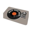 Tapete Vintage De Música Retro Com Estampa De Disco De Vinil E Fita Cassete Para Decoração De Sala Tapete Vintage De Música Retro Com Estampa De Disco De Vinil E Fita Cassete Para Decoração De Sala